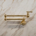 Unlacquered Classic Brass Pot Filler Faucet