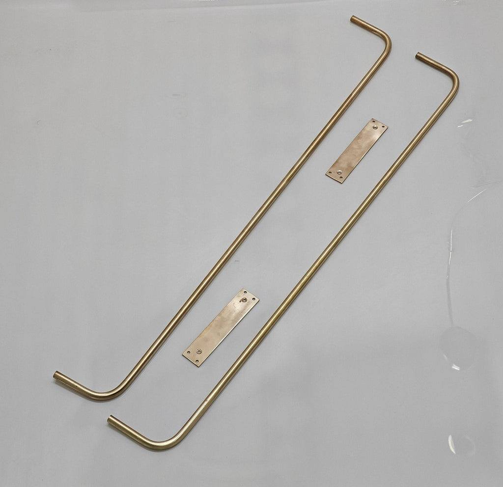 Unlacquered Brass Towel Rack
